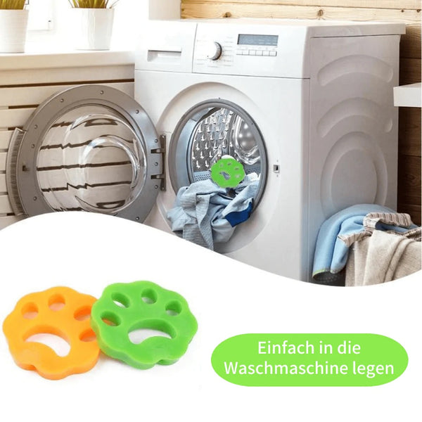 Fusselpfote - Tierhaarentferner für Waschmaschine und Trockner