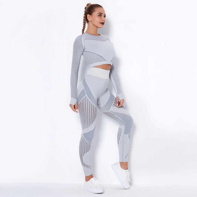 Nahtlose Netz Leggings