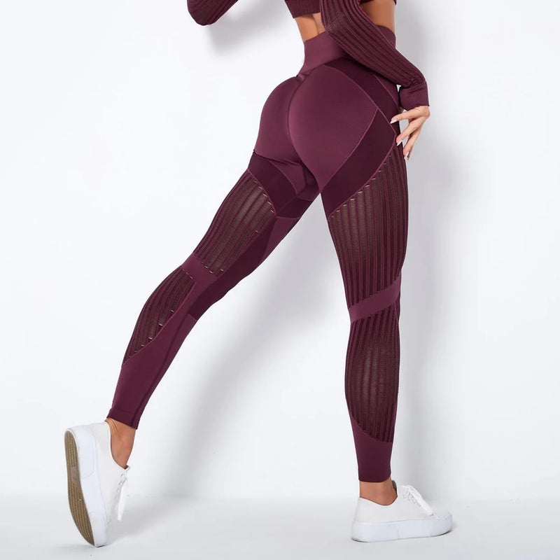 Nahtlose Netz Leggings