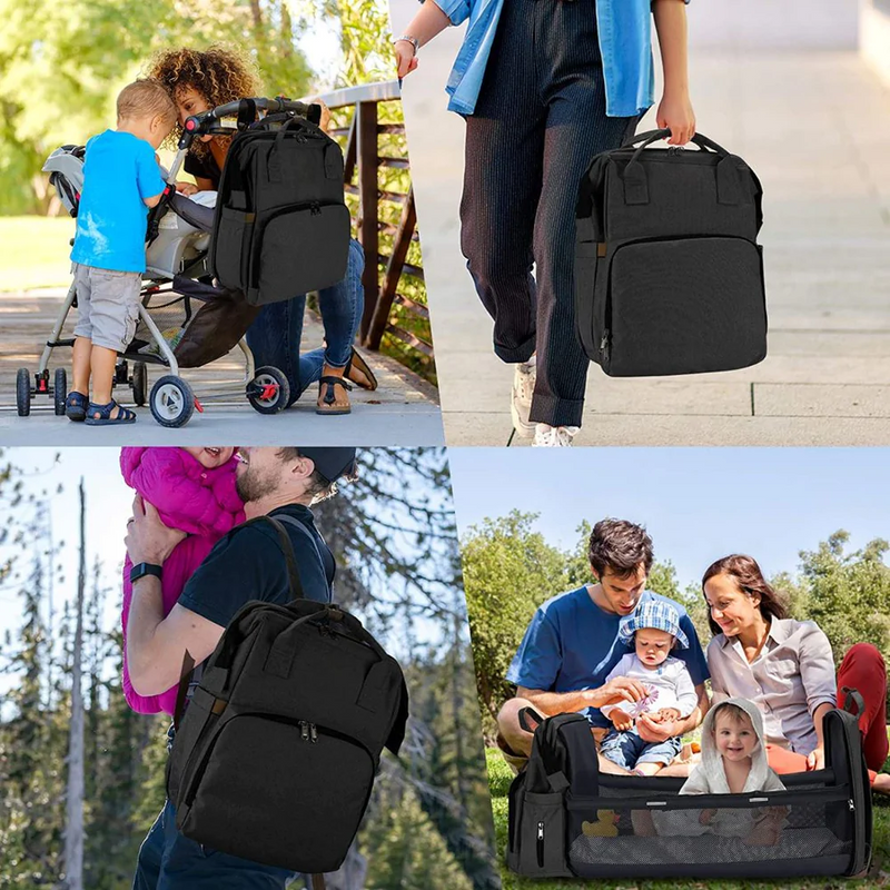 2in1 Baby Reiserucksack