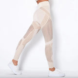 Nahtlose Netz Leggings