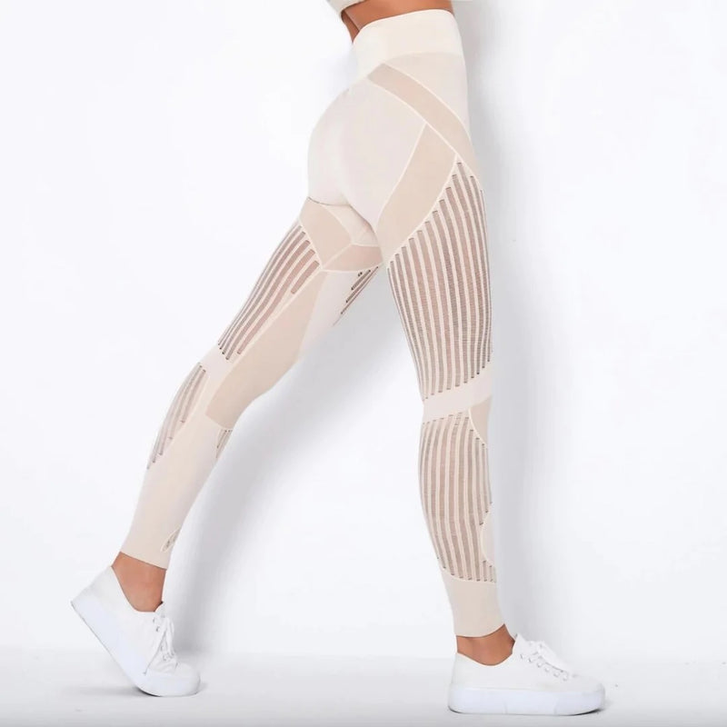 Nahtlose Netz Leggings