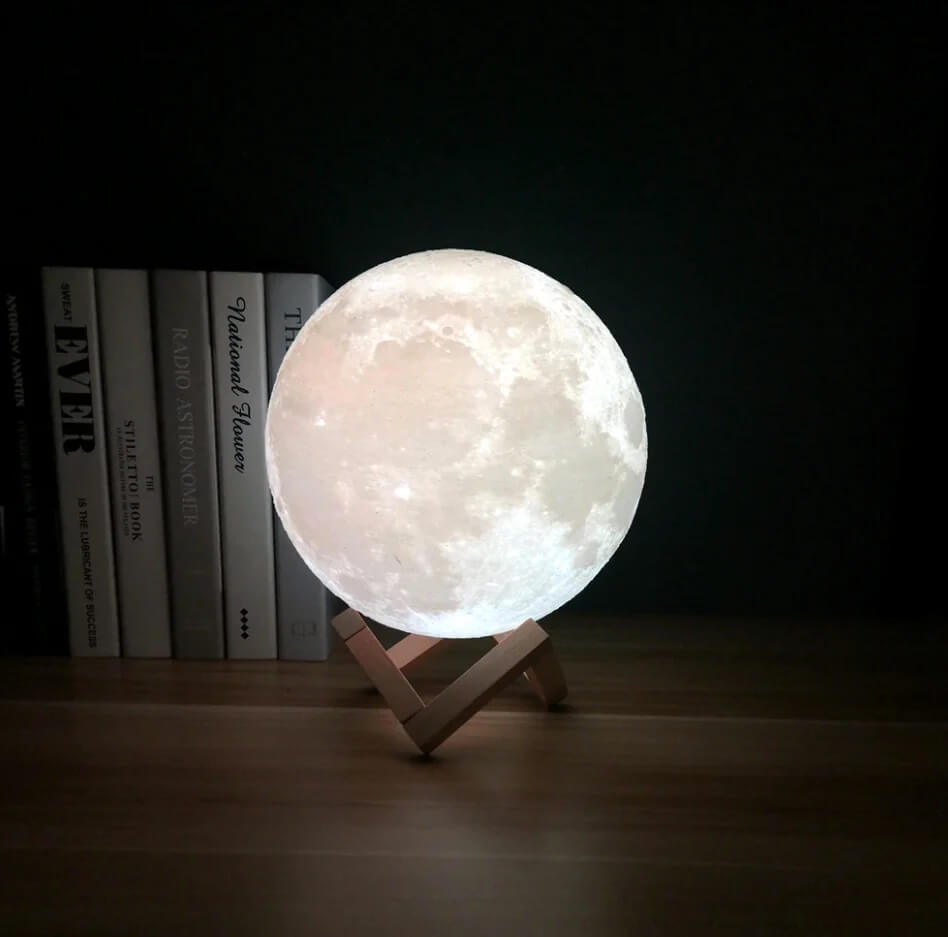 Mond Lampe, Mondlampe, Mondlicht Lampe, Mondlicht-Lampe – Trendwurm24